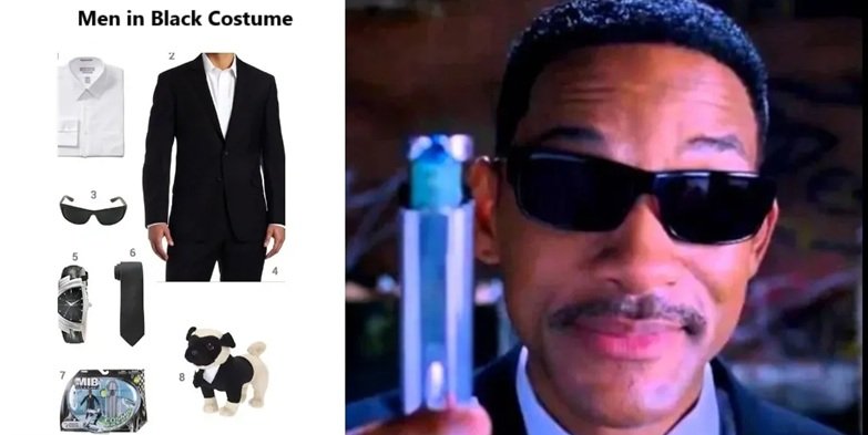 Men in Black Costume